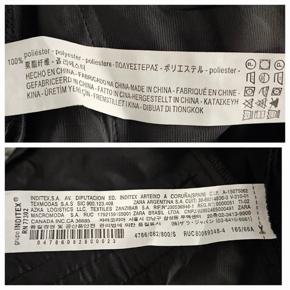 Zara Women's Black Flare Pants Small S 30x34 Long Tall Bootcut Dress Trousers - Picture 3 of 12